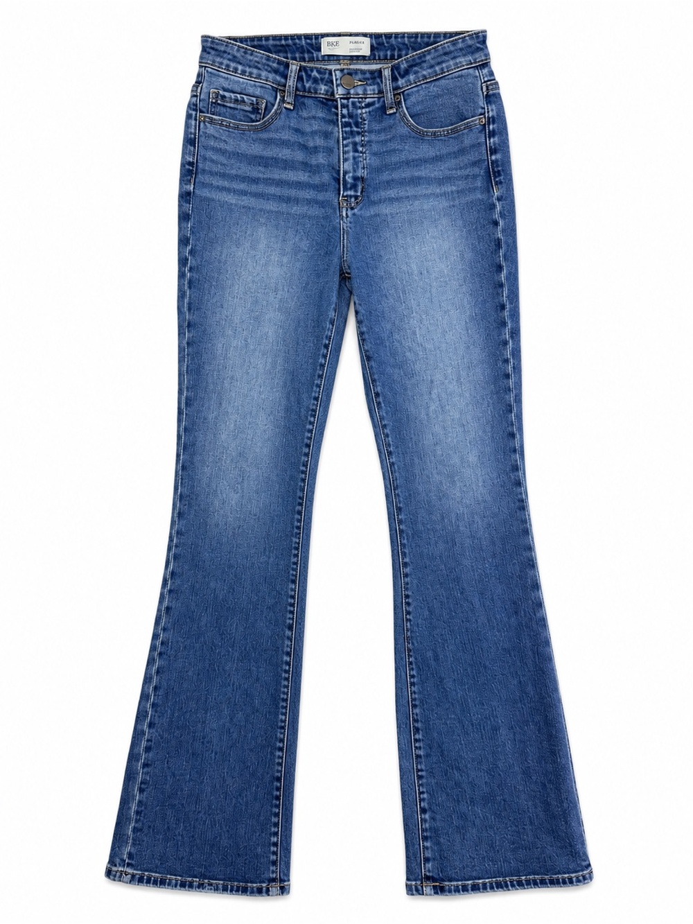 BKE Denim Parker High Rise Bootcut Jeans 27x34 Medium Wash